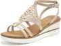 Lascana Sandaaltjes Zomerschoen Sandalette zomerschoen met sleehak en gepolsterde binnenzool VEGAN - Thumbnail 3