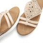 Lascana Sandaaltjes Zomerschoen Sandalette zomerschoen met sleehak en gepolsterde binnenzool VEGAN - Thumbnail 7