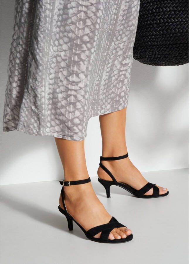 Lascana Sandaaltjes Zomerschoen High heel sandaal bandjessandaal zomerschoen VEGAN