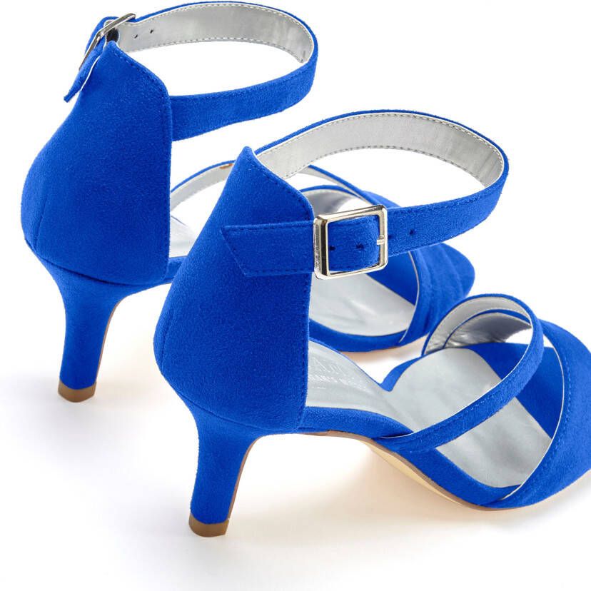 Lascana Sandaaltjes Zomerschoen High heel sandaal bandjessandaal zomerschoen met bandjes VEGAN