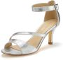 Lascana Sandaaltjes Zomerschoen High heel sandaal bandjessandaal zomerschoen met bandjes VEGAN - Thumbnail 2