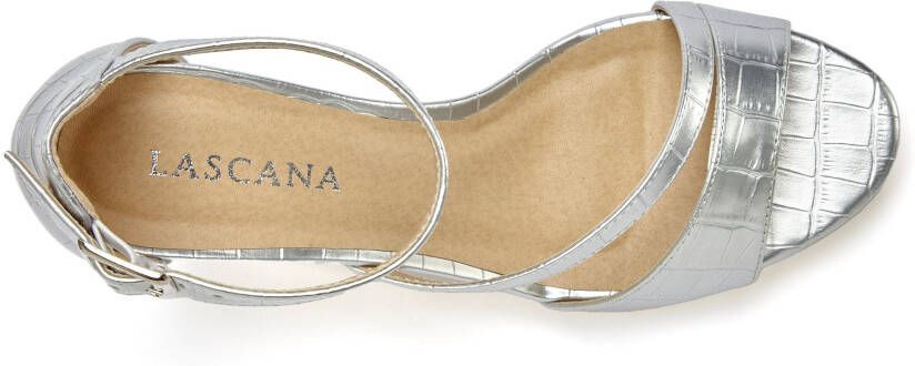 Lascana Sandaaltjes Zomerschoen High heel sandaal bandjessandaal zomerschoen met bandjes VEGAN