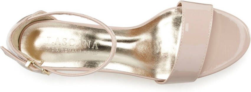 Lascana Highheel sandaaltjes High heel sandaal bandjessandaal in tijdloos ontwerp riem-sandaal vegan