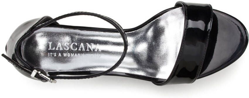 Lascana Highheel sandaaltjes High heel sandaal bandjessandaal in tijdloos ontwerp riem-sandaal vegan