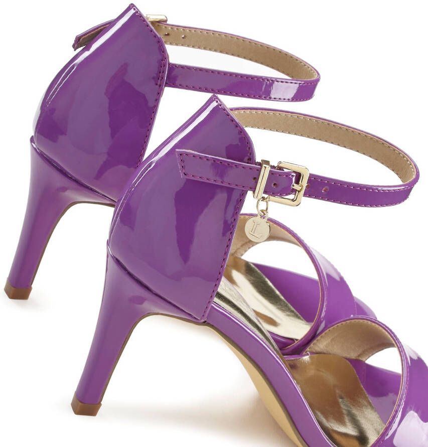 Lascana Highheel sandaaltjes Zomerschoen in tijdloos ontwerp riem-sandaal vegan