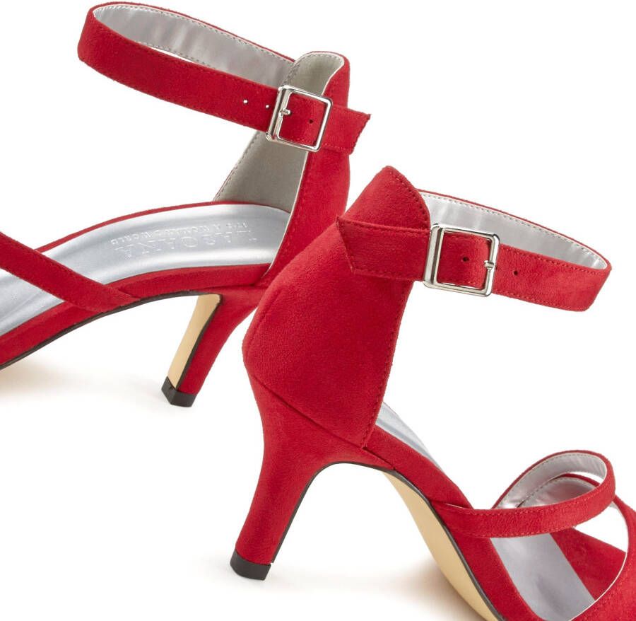 Lascana Sandaaltjes Zomerschoen High heel sandaal bandjessandaal zomerschoen met bandjes VEGAN