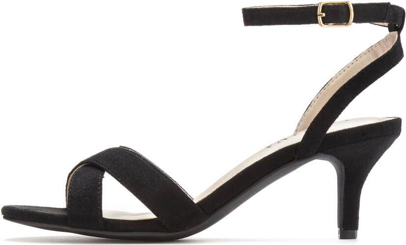 Lascana Sandaaltjes High-heel sandalen met hoge hakken en enkelbandjes