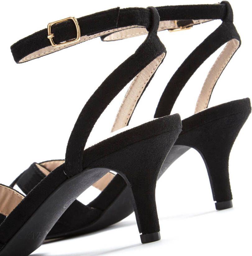 Lascana Sandaaltjes Zomerschoen High heel sandaal bandjessandaal zomerschoen VEGAN - Foto 4