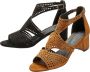 Lascana Sandalen Zomerschoen Sandalette zomerschoen met cut-outs en comfortabele blokhak VEGAN - Thumbnail 5