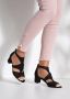 Lascana Sandalen Zomerschoen Sandalette zomerschoen met cut-outs en comfortabele blokhak VEGAN - Thumbnail 6