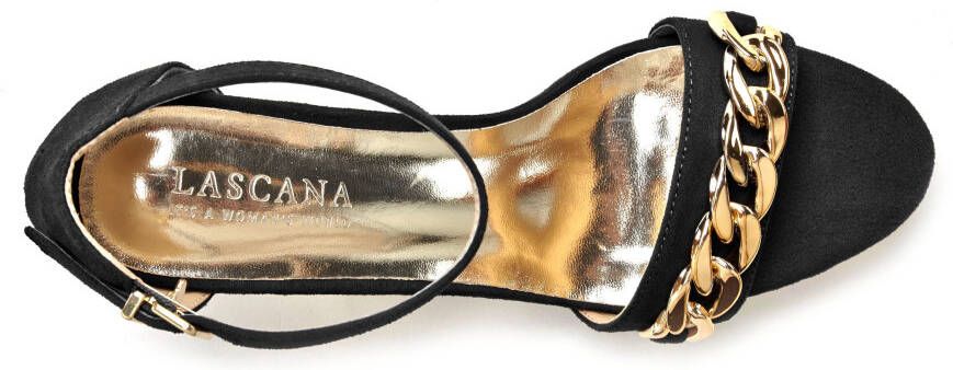 Lascana Sandalen Zomerschoen Sandaal zomerschoen met ketting-element VEGAN