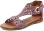 Lascana Sandalen Zomerschoen Sandalette zomerschoen van hoogwaardig leer met uitsparingen - Thumbnail 2