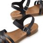 Lascana Sandalen Sandalet Zomerschoen van leer met comfortabel kurken voetbed - Thumbnail 5