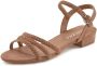 Lascana Sandalen Zomerschoen Sandalette zomerschoen met gevlochten bandjes VEGAN - Thumbnail 2