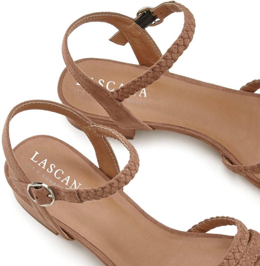 Lascana Sandalen Zomerschoen Sandalette zomerschoen met gevlochten bandjes VEGAN