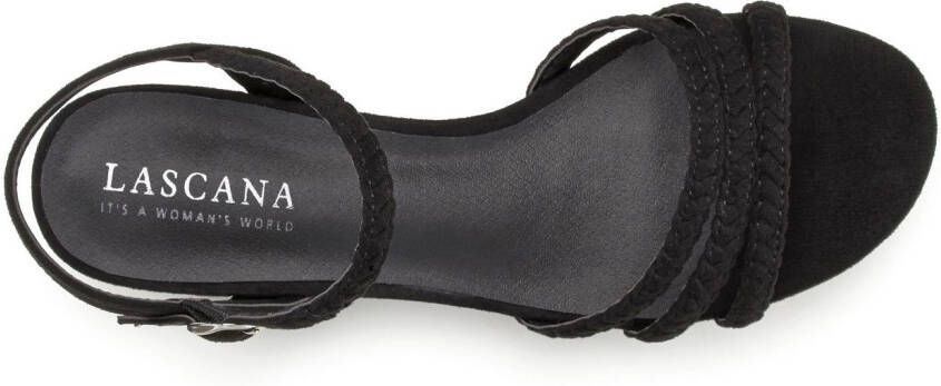 Lascana Sandalen Zomerschoen Sandalette zomerschoen met gevlochten bandjes VEGAN