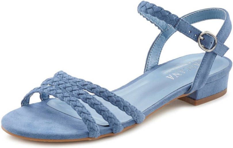 Lascana Sandalen Zomerschoen Sandalette zomerschoen met gevlochten bandjes VEGAN