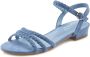 Lascana Sandalen Zomerschoen Sandalette zomerschoen met gevlochten bandjes VEGAN - Thumbnail 2
