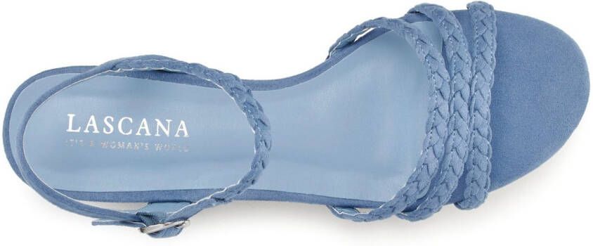 Lascana Sandalen Zomerschoen Sandalette zomerschoen met gevlochten bandjes VEGAN