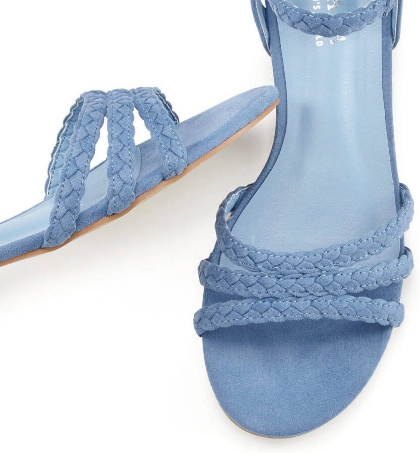 Lascana Sandalen Zomerschoen Sandalette zomerschoen met gevlochten bandjes VEGAN