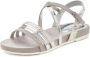 Lascana Sandalen Zomerschoen Sandalette zomerschoen met metallic-look VEGAN - Thumbnail 2