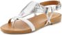Lascana Sandalen Zomerschoen Sandalette zomerschoen van hoogwaardig leer met metallic uiterlijk - Thumbnail 2