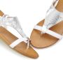 Lascana Sandalen Zomerschoen Sandalette zomerschoen van hoogwaardig leer met metallic uiterlijk - Thumbnail 4