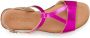 Lascana Sandalen Zomerschoen van leer in metallic-look sandaal zomerschoen - Thumbnail 3
