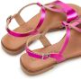 Lascana Sandalen Zomerschoen van leer in metallic-look sandaal zomerschoen - Thumbnail 5