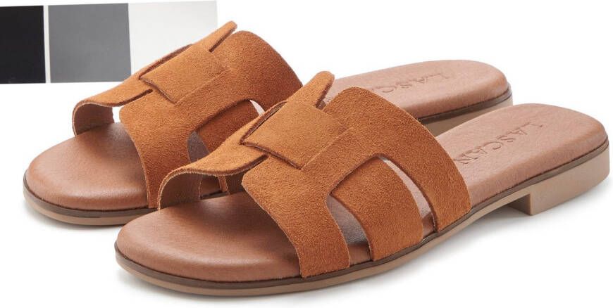 Lascana Slippers Mule sandaal open schoen