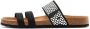 Lascana Slippers Mule Sandalen open schoen met comfortabel kurken voetbed van leer en elastische bandjes - Thumbnail 3