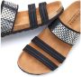 Lascana Slippers Mule Sandalen open schoen met comfortabel kurken voetbed van leer en elastische bandjes - Thumbnail 5