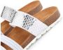 Lascana Slippers Mule Sandalen open schoen met comfortabel kurken voetbed van leer en elastische bandjes - Thumbnail 6