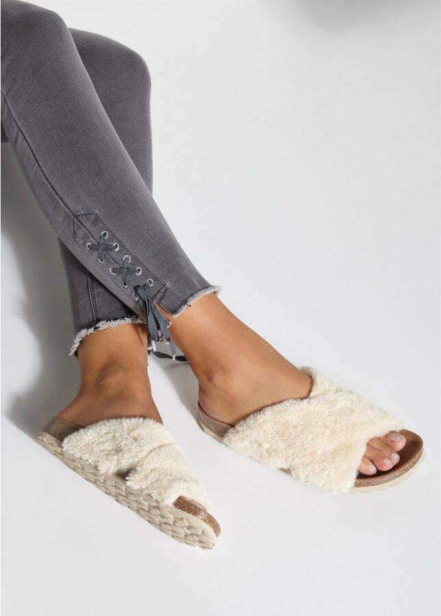 Lascana Slippers Pantoffel mule sandaal open schoen