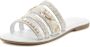 Lascana Slippers Sandaal zomerschoen mule met luxueus gegarneerde riempjes - Thumbnail 2