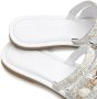 Lascana Slippers Sandaal zomerschoen mule met luxueus gegarneerde riempjes - Thumbnail 5