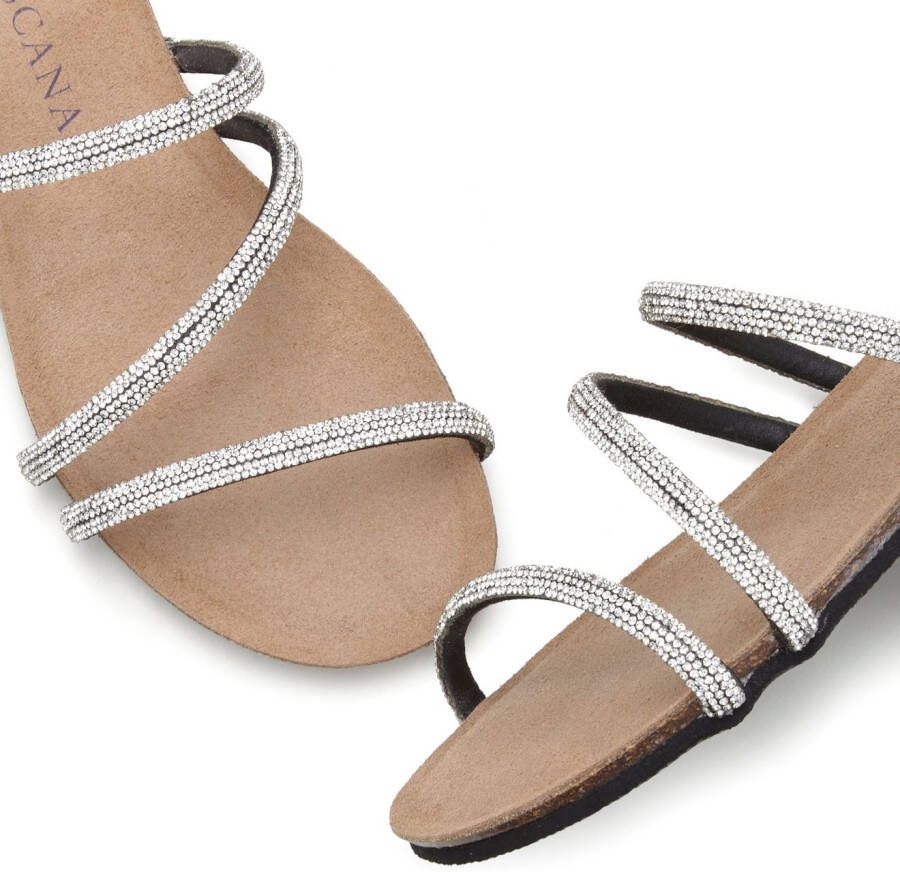 Lascana Slippers Sandalen Sandaal mule open schoen hoogwaardig kurken voetbed