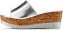Lascana Slippers Zomerschuh Mule sandaal open schoen van leer met sleehak - Thumbnail 2