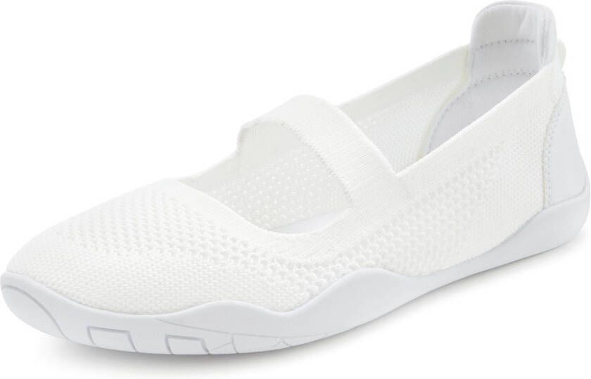Lascana Sneaker-ballerina s Vrijetijdsschoen slipper lage schoen slip-on sneaker superlicht VEGAN