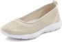 Lascana Sneaker-ballerina s ultralichte slipper vrijetijdsschoen om in te stappen vegan - Thumbnail 2