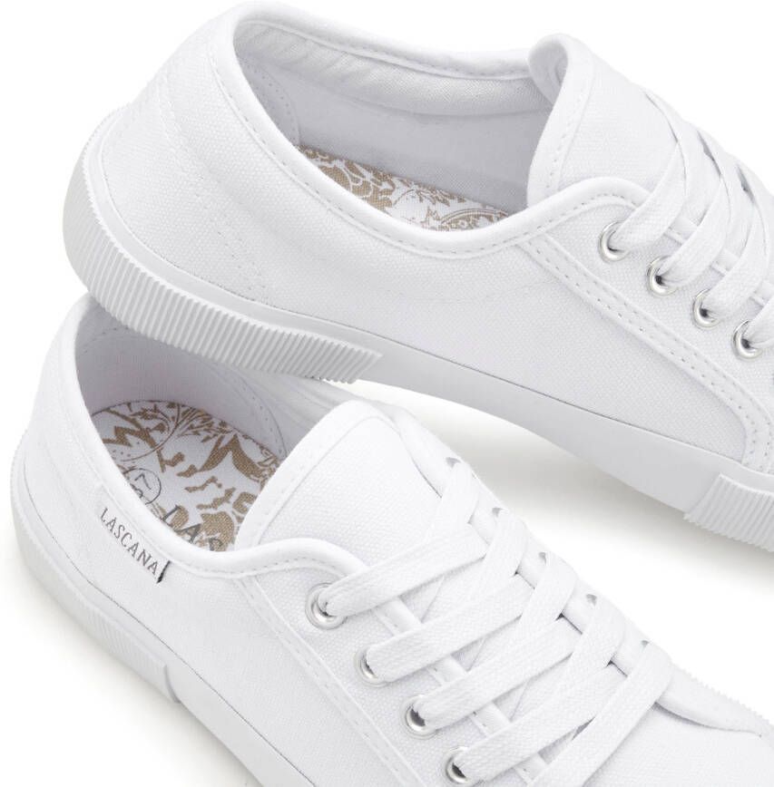 Lascana Sneakers van textiel veterschoen vrijetijdsschoen