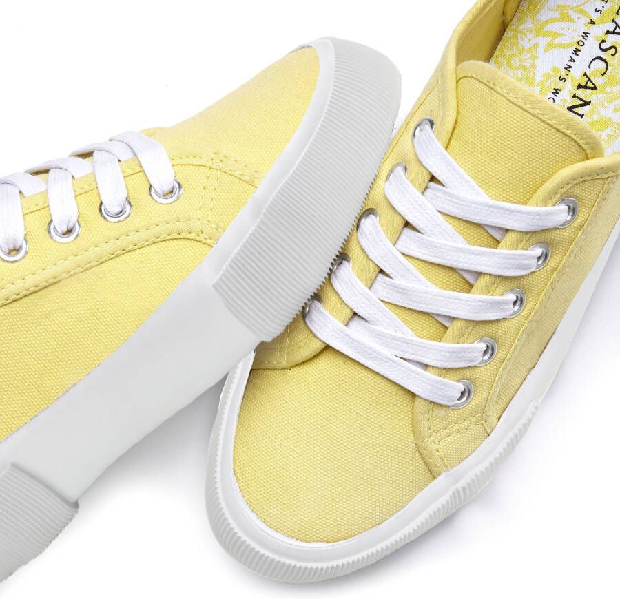 Lascana Sneakers van textiel veterschoen vrijetijdsschoen