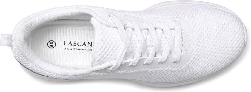 Lascana Sneakers Veterschoen lage schoen vrijetijdsschoen ultralicht VEGAN