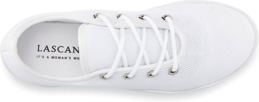 Lascana Sneakers met ultradunne zool superlicht veterschoenen unisex vegan