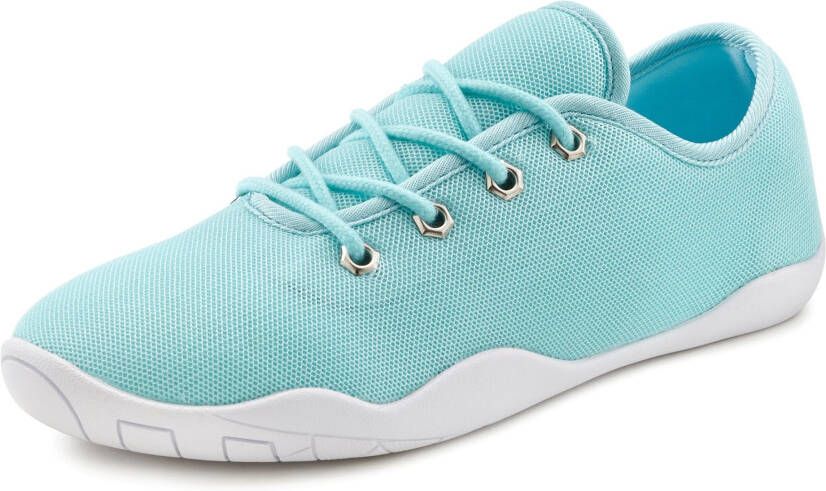 Lascana Sneakers met ultradunne zool superlicht veterschoenen unisex vegan