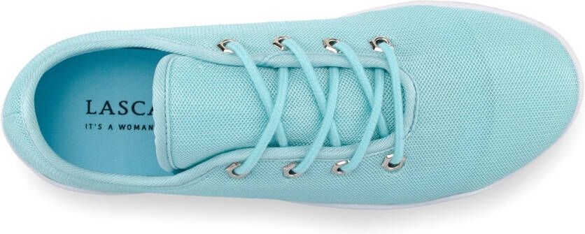 Lascana Sneakers met ultradunne zool superlicht veterschoenen unisex vegan