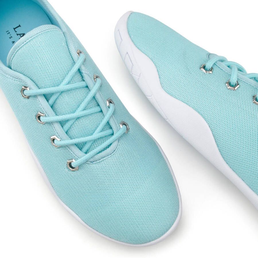 Lascana Sneakers met ultradunne zool superlicht veterschoenen unisex vegan