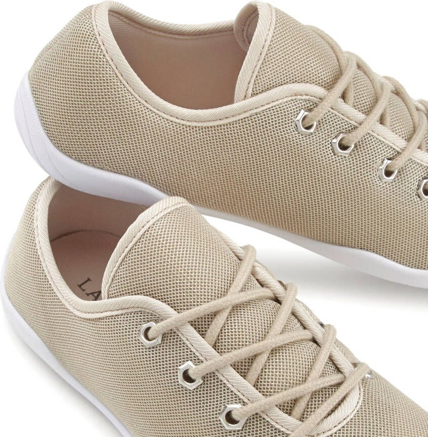 Lascana Sneakers met ultradunne zool superlicht veterschoenen unisex vegan