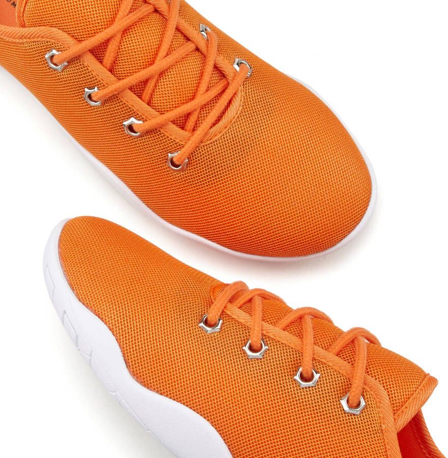 Lascana Sneakers met ultradunne zool superlicht veterschoenen unisex vegan