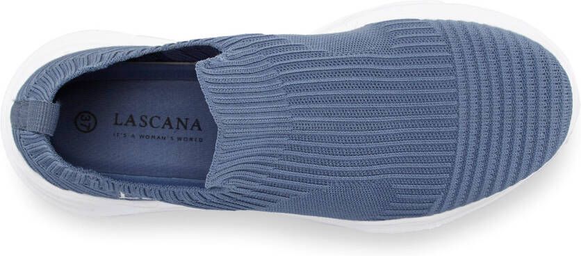 Lascana Sneakers Slip-on sneaker lage schoen slipper vrijetijdsschoen VEGAN